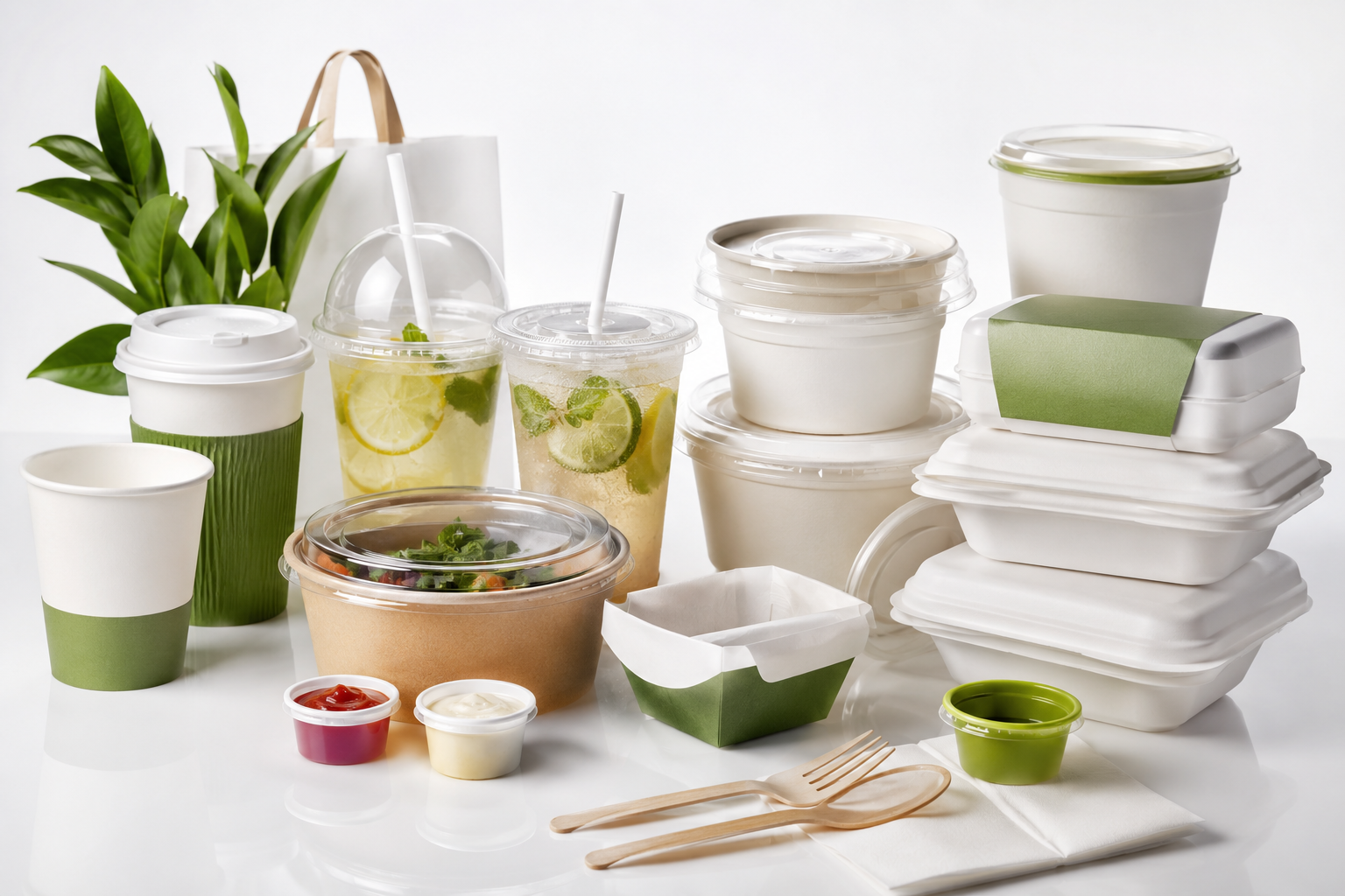 Eco packaging product display