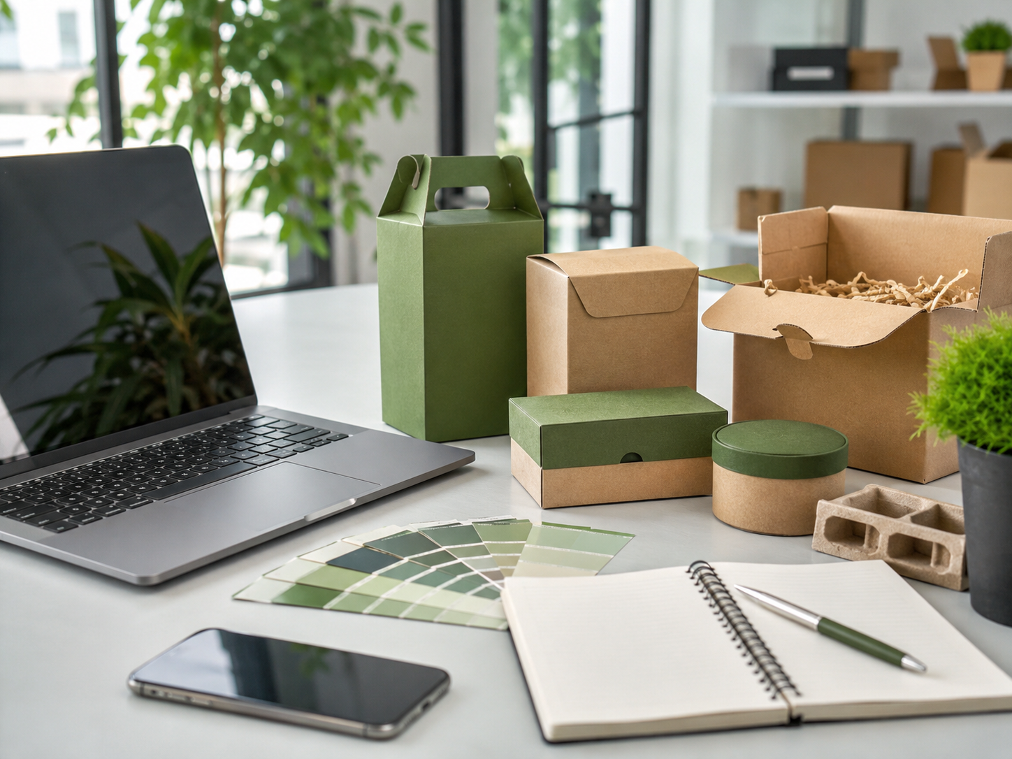 Packaging planning and samples